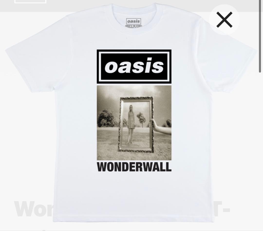 ◆UK限定◆oasis Wonderwall オフィシャル　Tシャツ　L