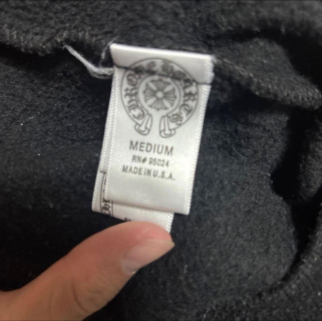 Chrome Hearts ブラック パーカー M
