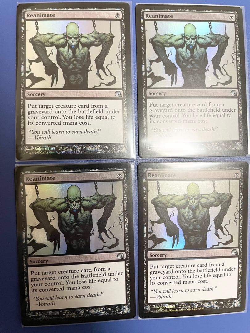 再活性/Reanimate foil 英語版4枚