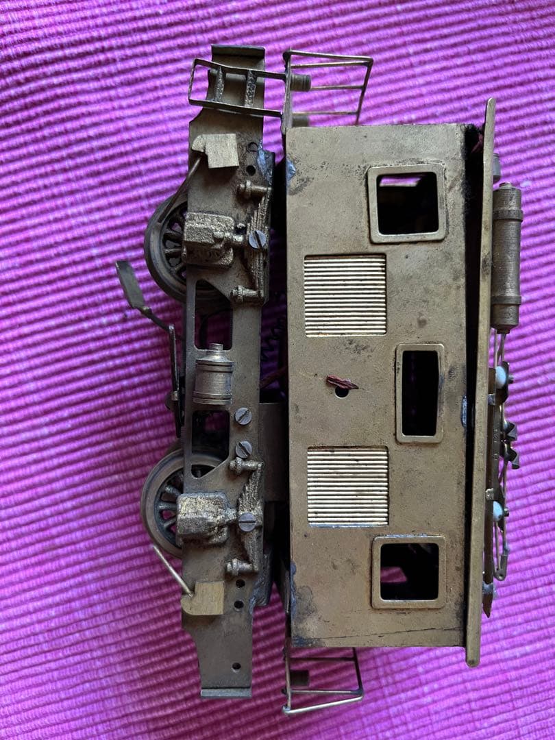 電気機関車8輌セット　真鍮 メーカー不明