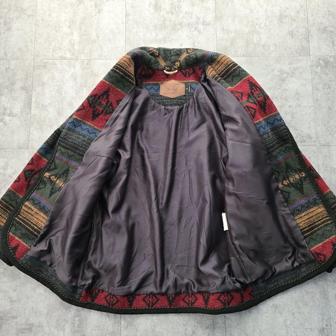 80s ウールリッチ ヴィンテージ ネイティブ柄 ブランケットジャケット