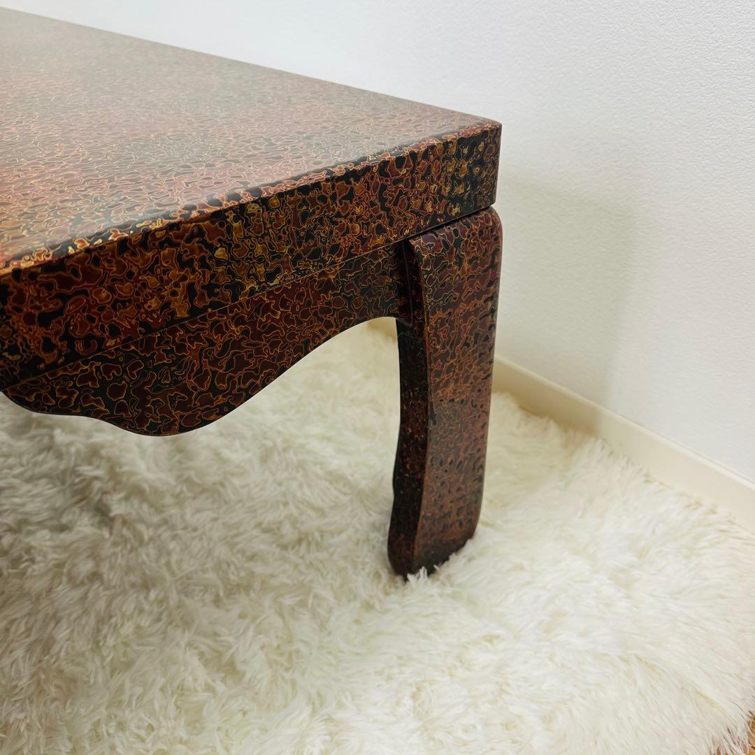 津軽塗り 座卓 羽根脚 青森 津軽 直接引取り可能