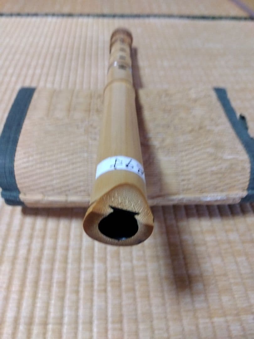 尺八1尺9寸中継ぎss縁藤巻き正律管