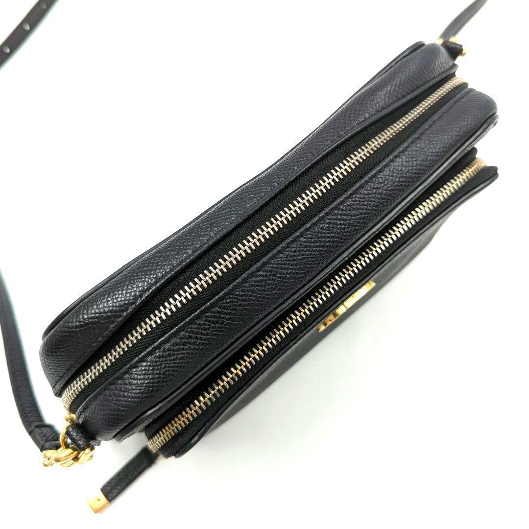 【美品】CHRISTIAN DIOR カロ ダブルポーチ ショルダーバッグ