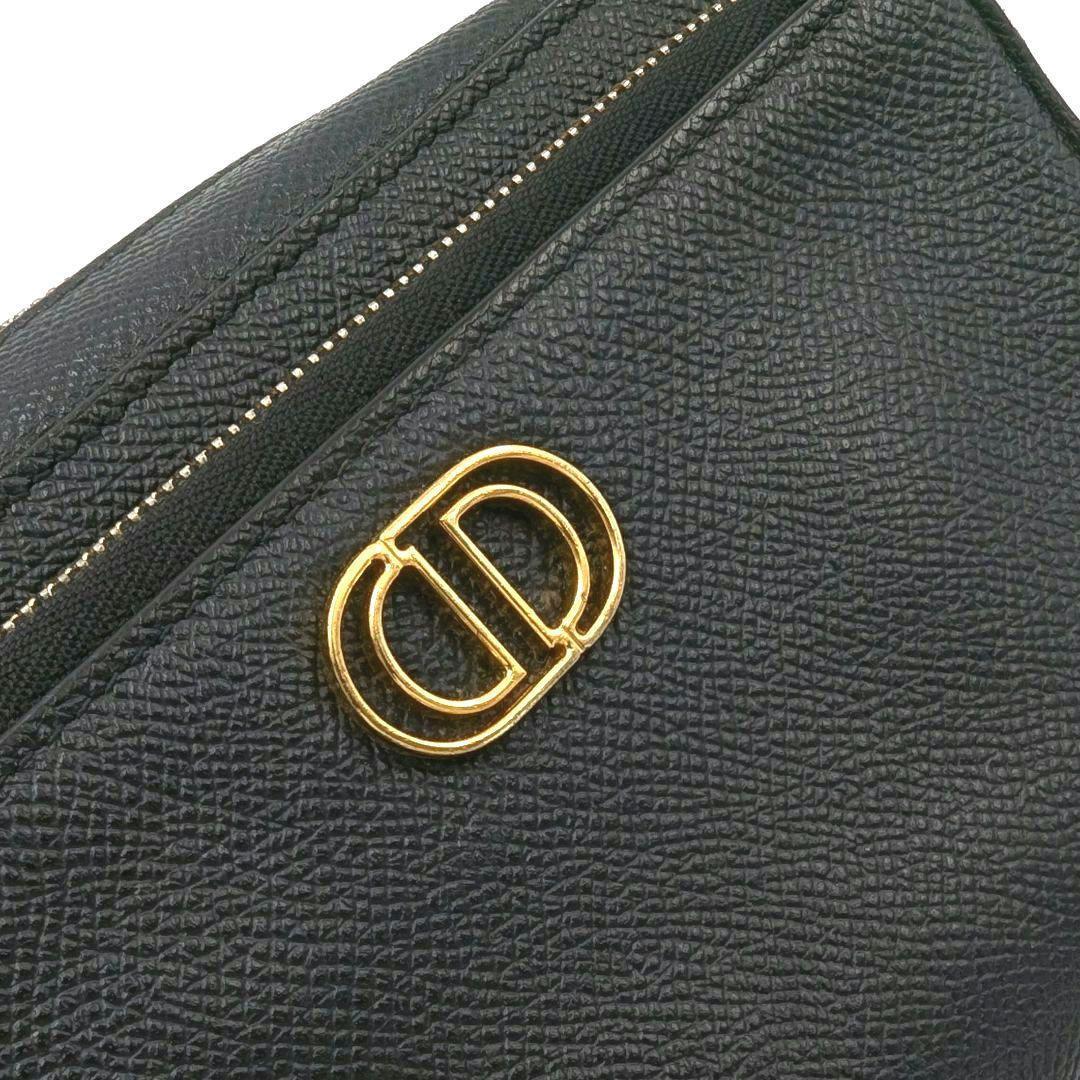 【美品】CHRISTIAN DIOR カロ ダブルポーチ ショルダーバッグ