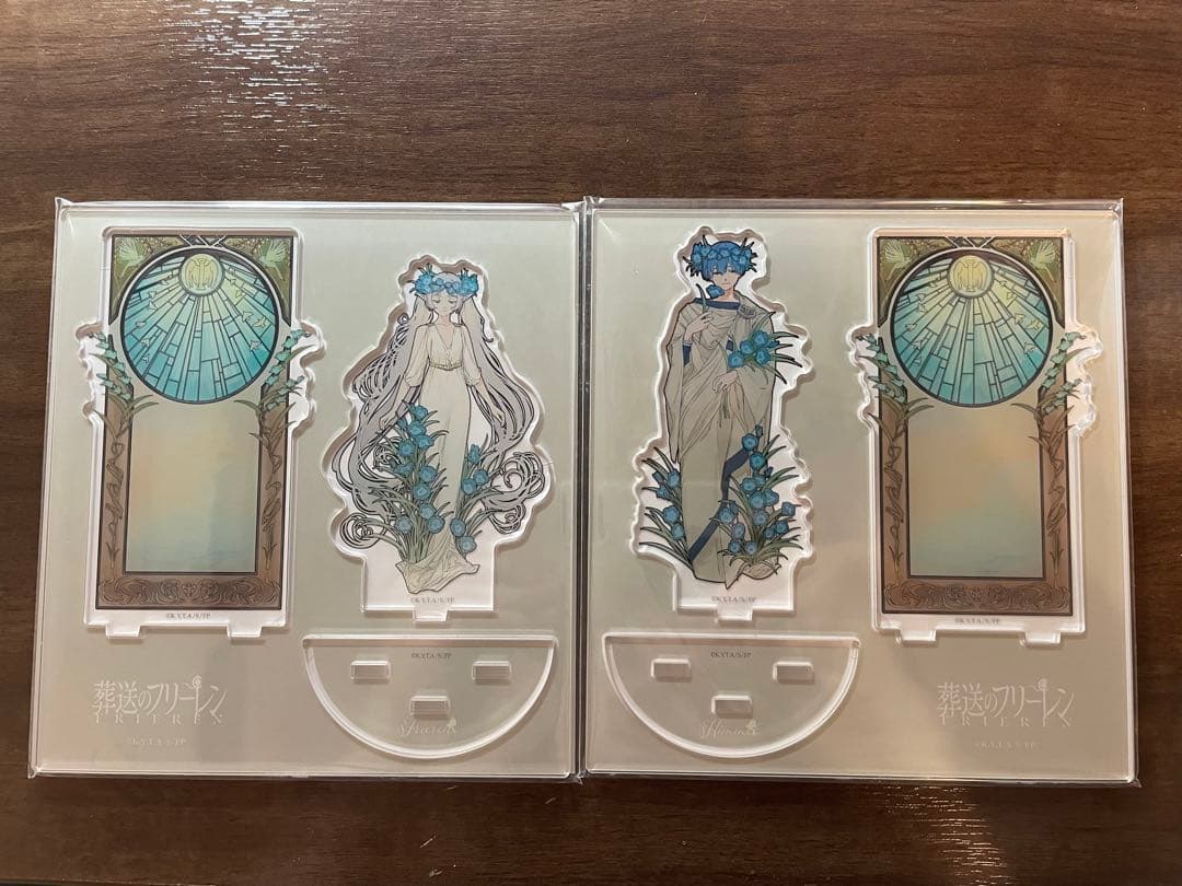 葬送のフリーレン展アクリルスタンド ミュシャ風 2点セット