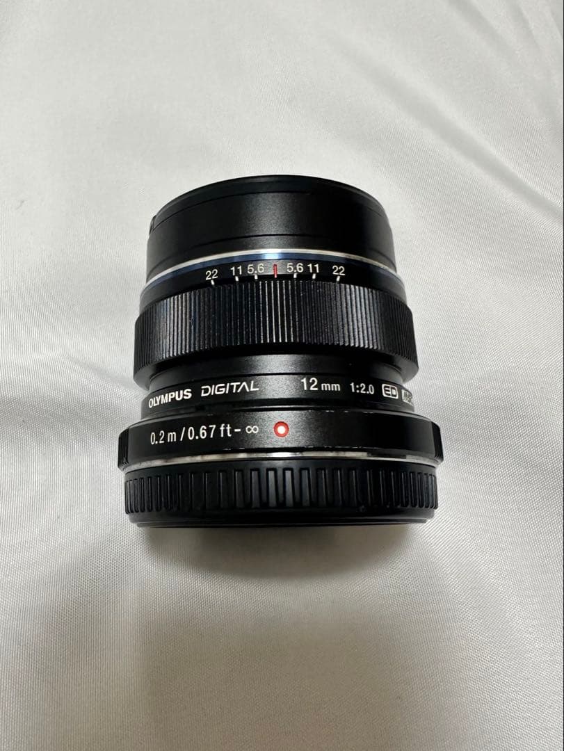 M.ZUIKO DIGITAL ED 12mm F2.0 ［ブラック］中古 ［ブラック］中古 ED