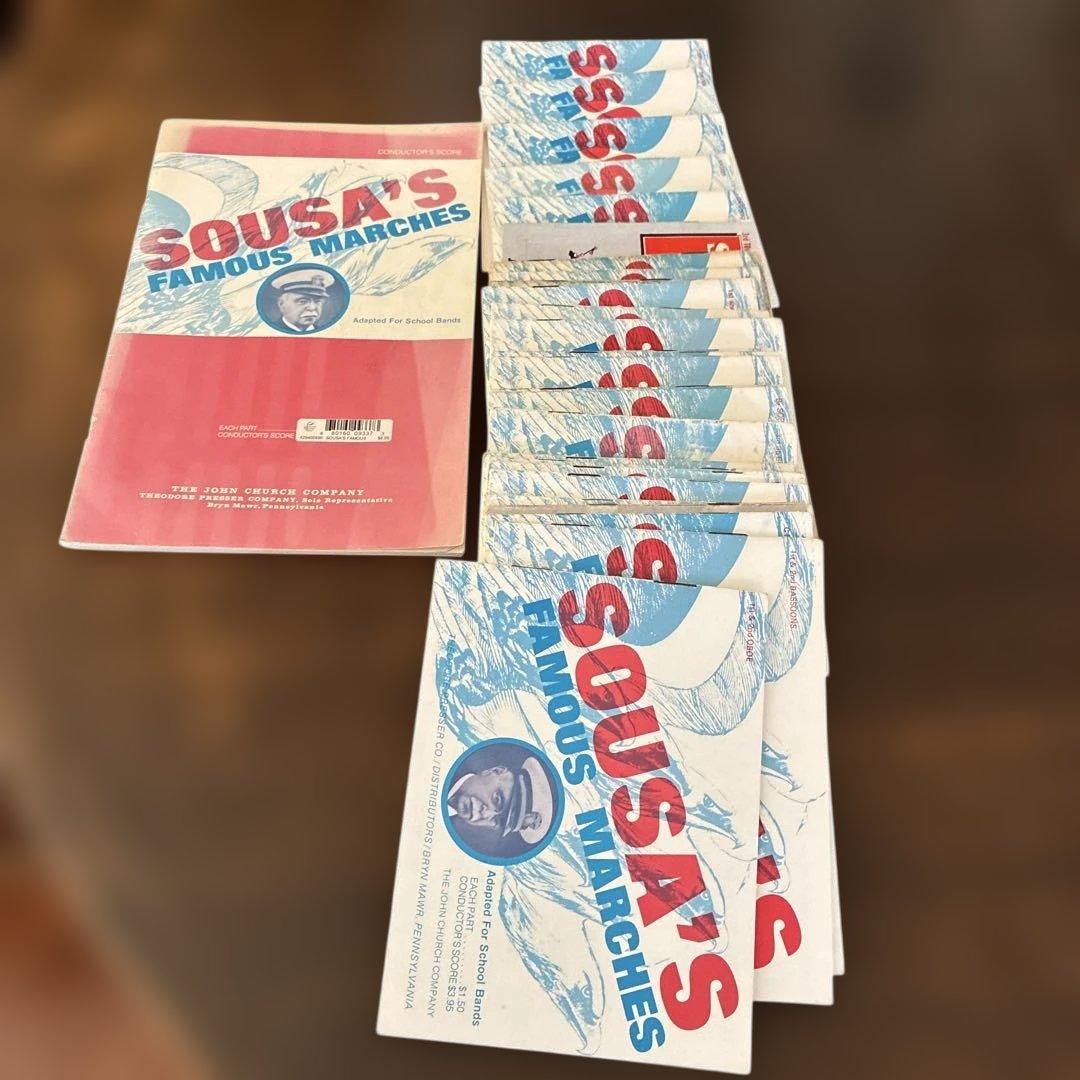 スーザ 名曲マーチ集 全12曲スコア、全パート譜付き Yahoo