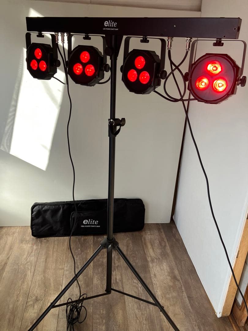 elite イーライト LED POWER PARTY BAR 4連LED DJ
