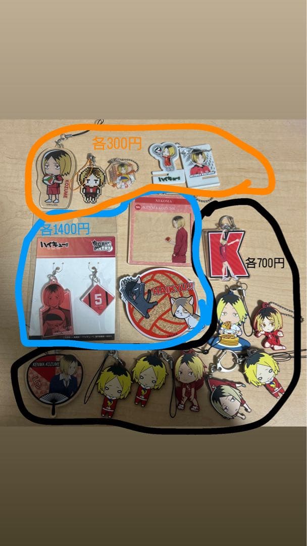 孤爪研磨 研磨 ハイキューグッズ