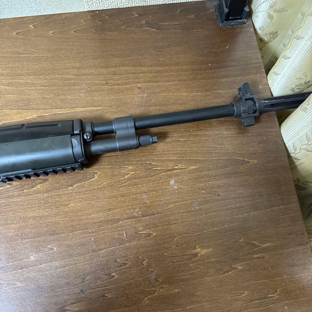 東京マルイ　M14 OD ファイバーストック　電動ガン　サイドマウント付き