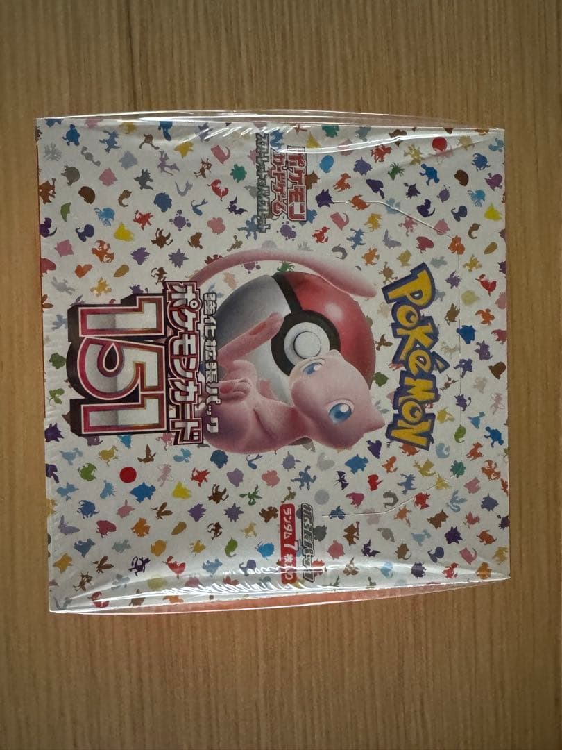 ポケモンカード151 BOX シュリンク付 未開封