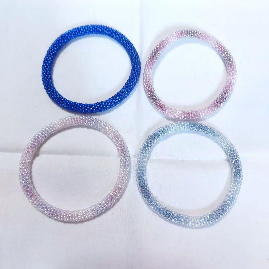 キャンディカラフルブレスレットセット