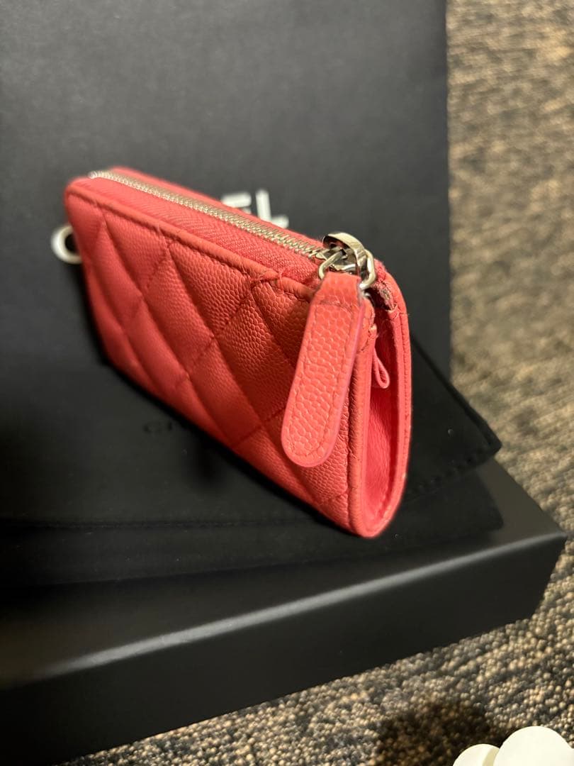 【最終値下げ】CHANEL キャビアスキン ピンク ケース