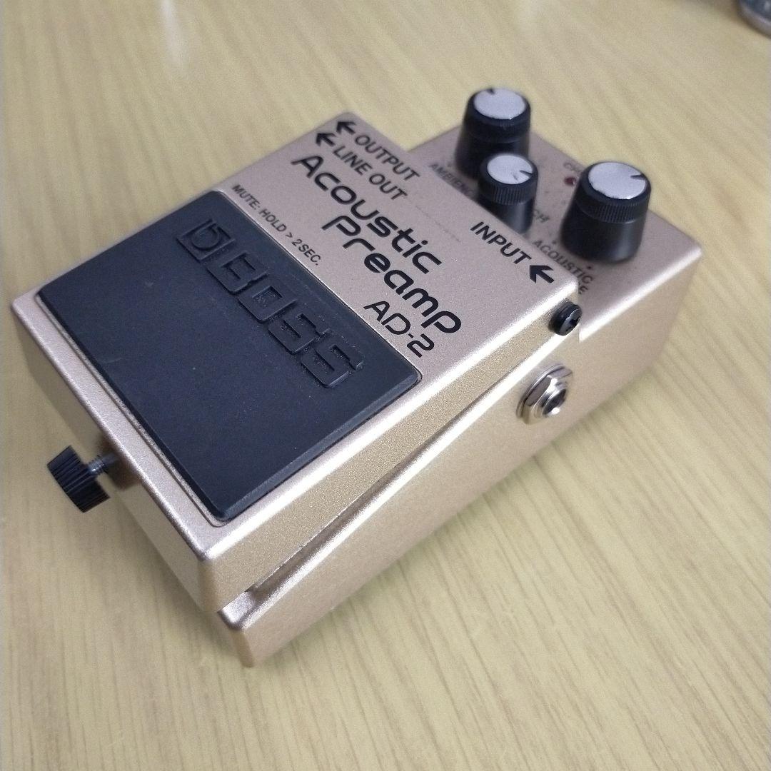 BOSS アコースティックプリアンプ AD-2 エフェクター