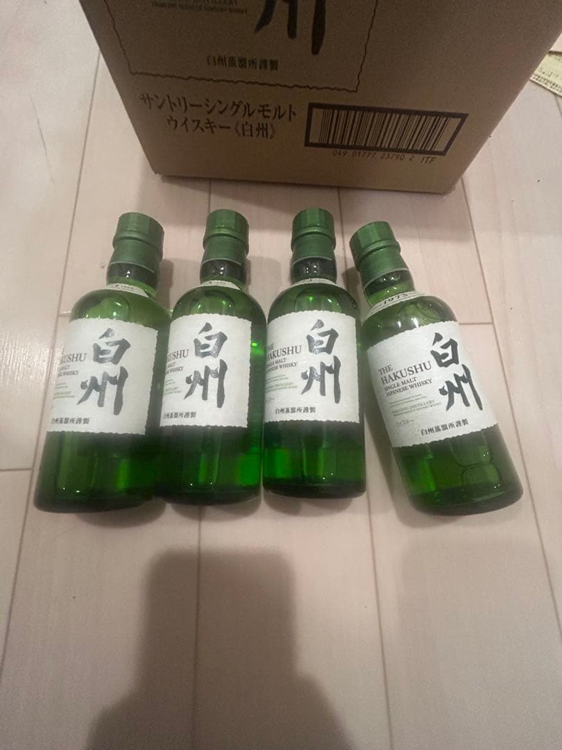 白州ミニボトル 180ml 4本セット - メルカリ