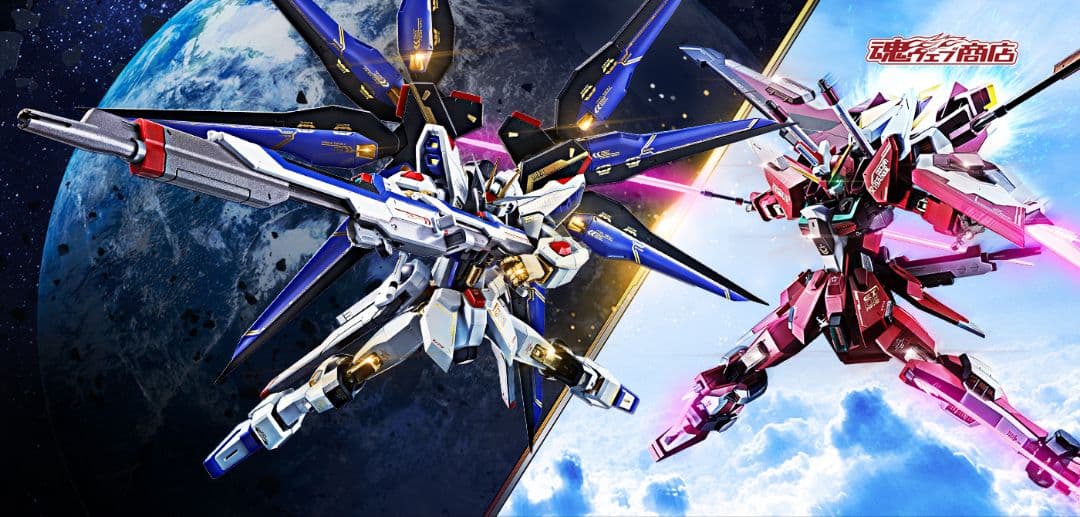 L ROBOT 魂 20th Ver. ストライクフリーダム セット METAL ROBOT魂 ＜SIDE MS＞ ストライクフリーダムガンダム 20th