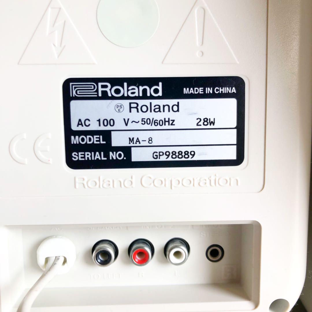 Roland 販売 ローランド MA-8 モニタースピーカー ペアセット アンプ