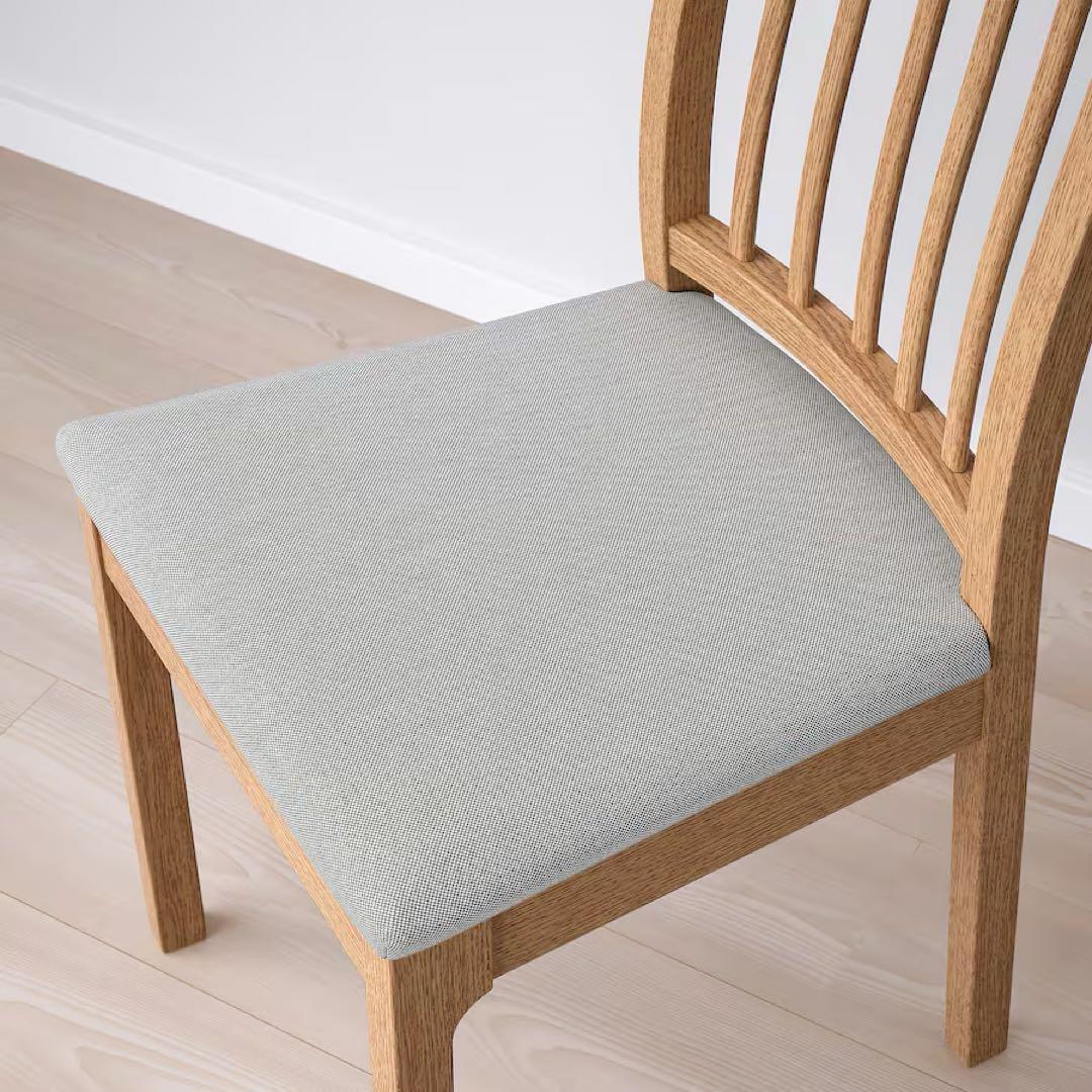 【極美品】IKEA EKEDALEN 伸長式テーブル　チェア×2脚　セット