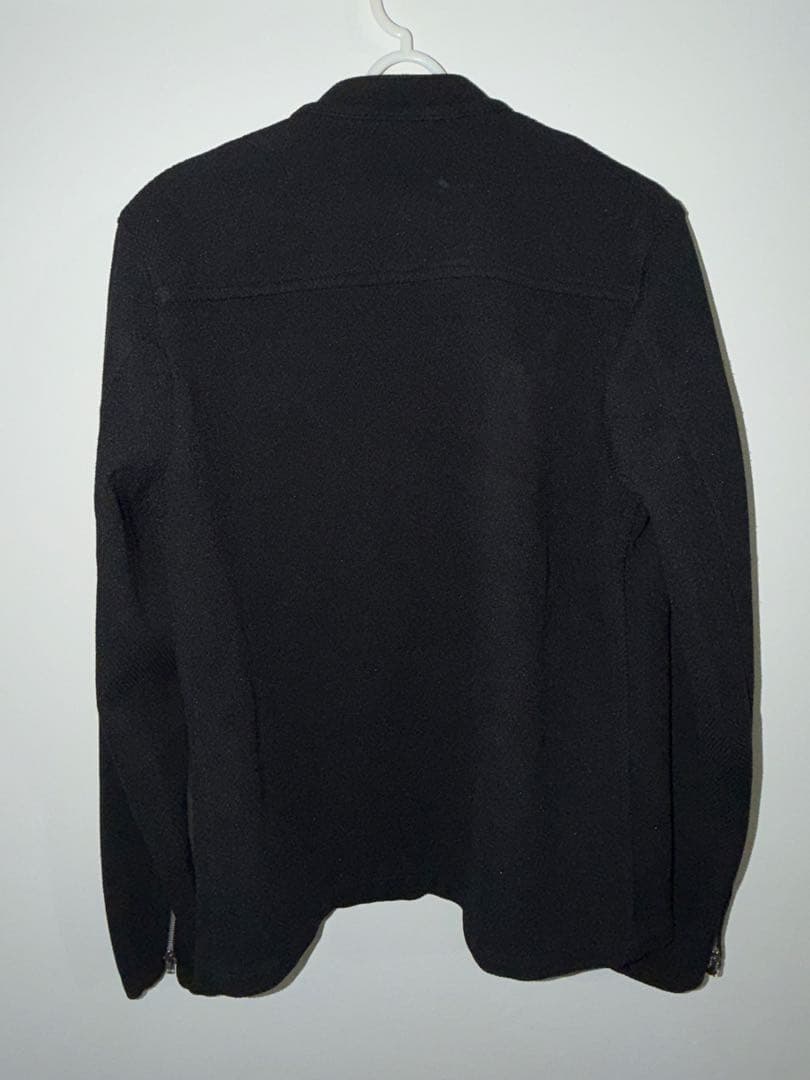 【名作】コムデギャルソンオム AD2010 ポリエステル ライダースジャケット