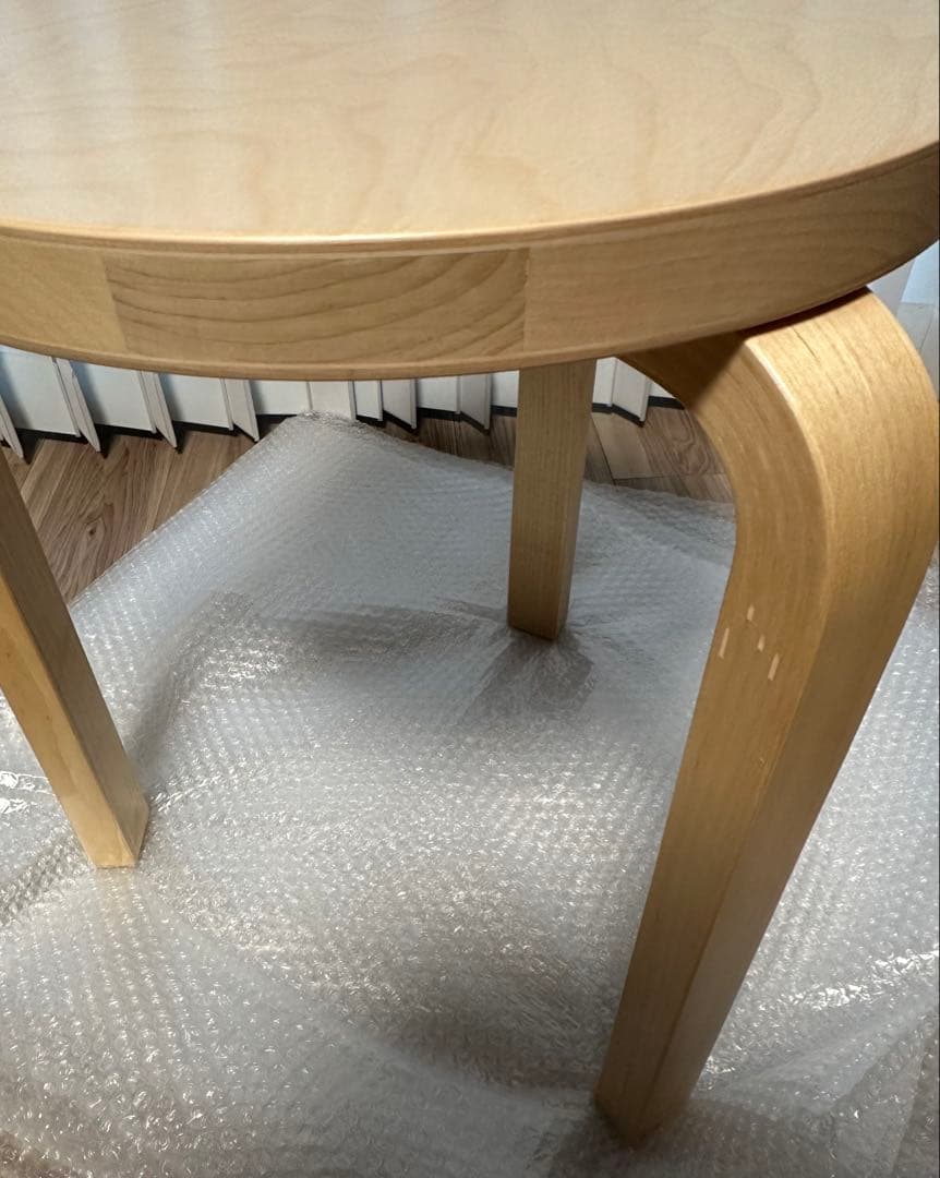 artekアルテックスツール60Stool 3本脚ナチュラルラッカー2024年製