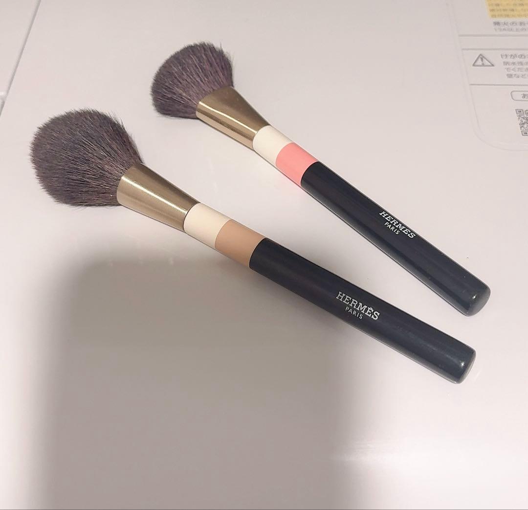エルメス　フェースブラシ　2点