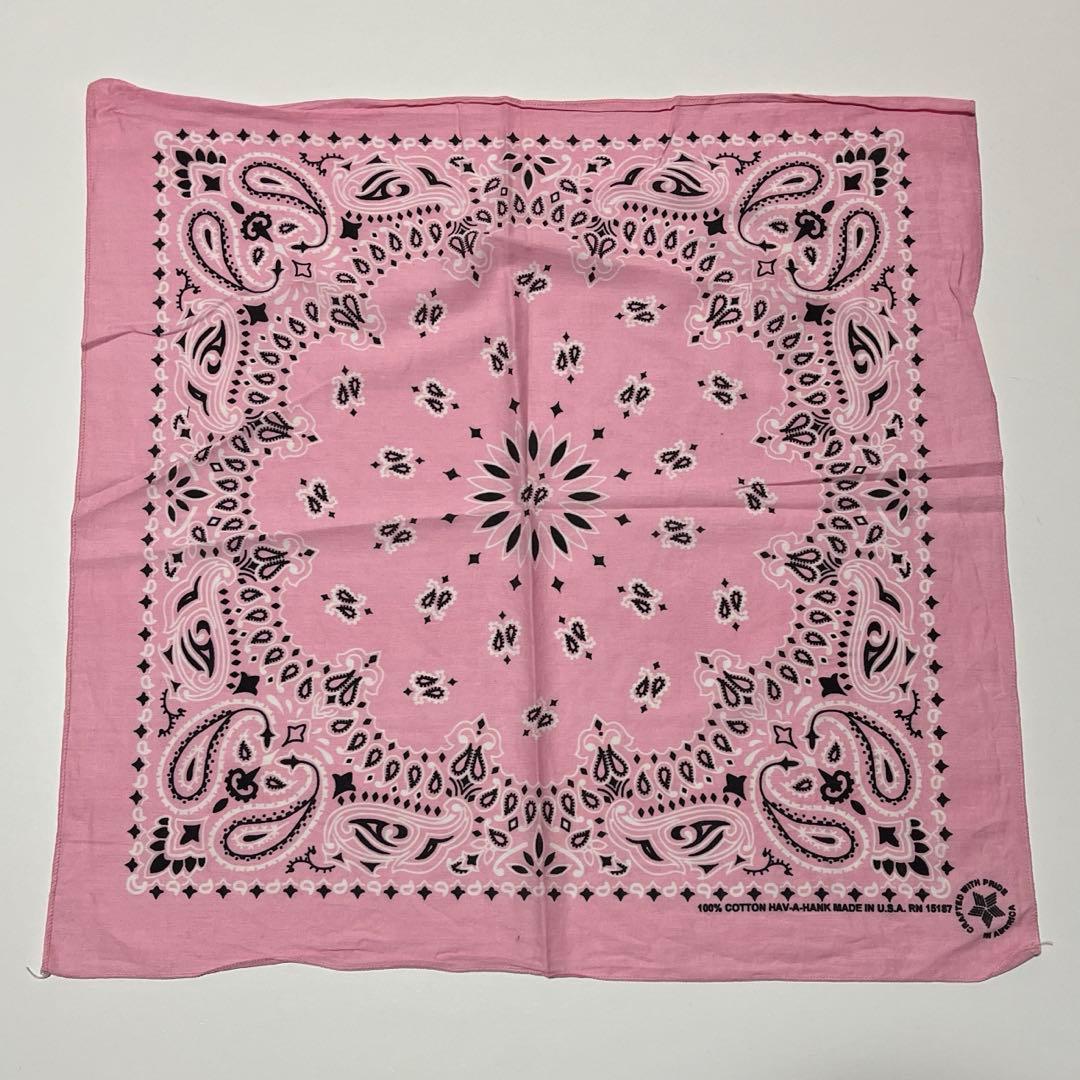 古着　US バンダナ　9枚まとめ売り　ヴィンテージ　ペイズリー　24