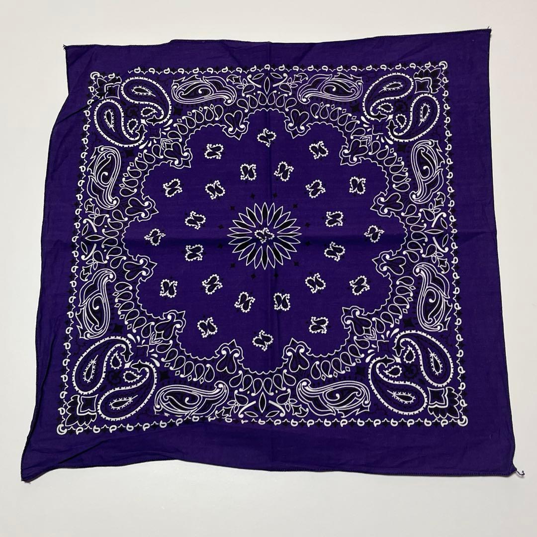 古着　US バンダナ　9枚まとめ売り　ヴィンテージ　ペイズリー　24