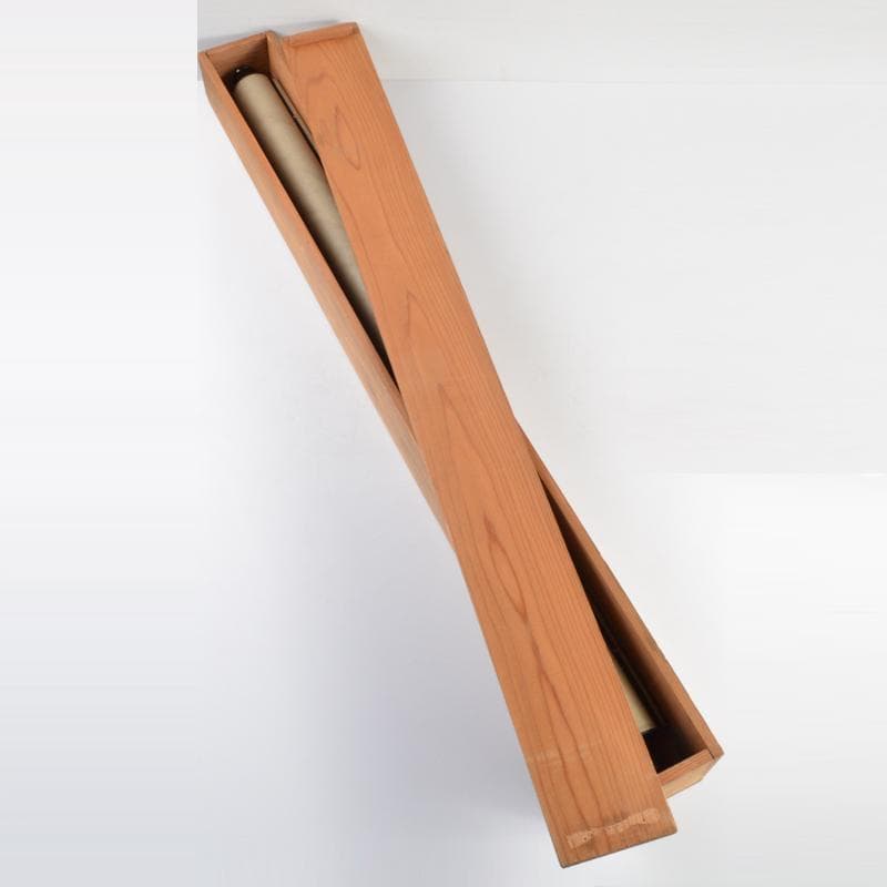 掛軸 平安 伊藤若冲作 工芸印刷 花鳥図 時代箱付 M 4649A