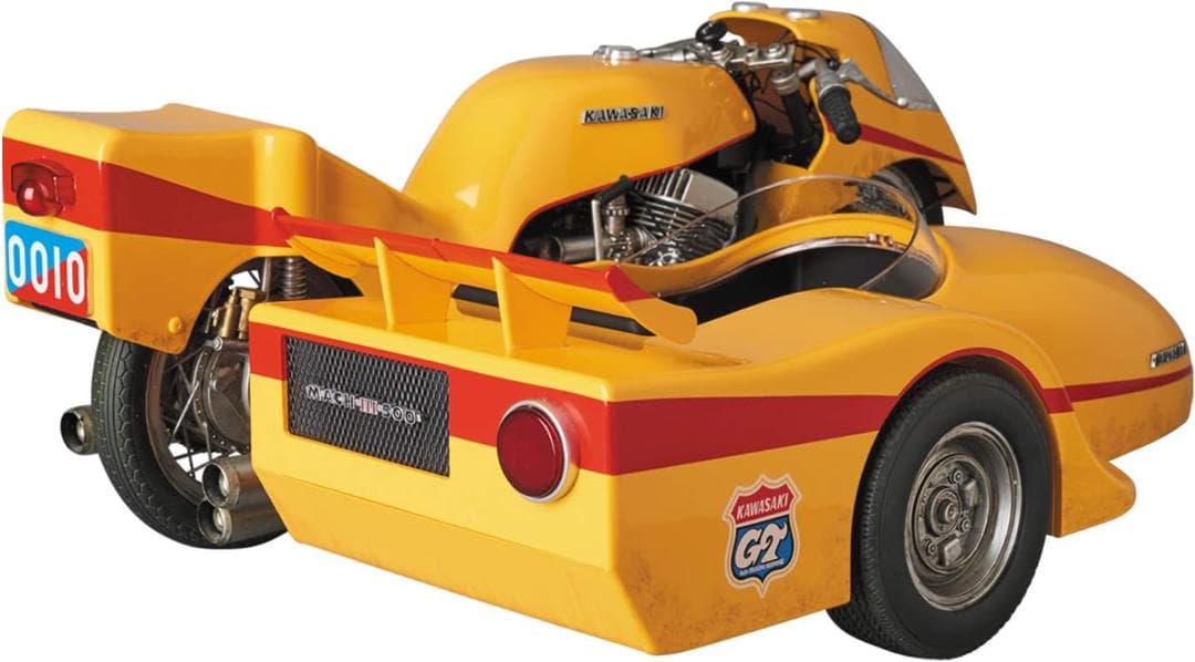 輸送箱未開封 リアルアクションヒーローズ キカイダー & サイドマシーン 究極版