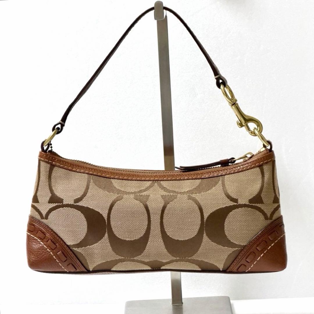 バッグ Coach soho shoulder bag accessory pouch