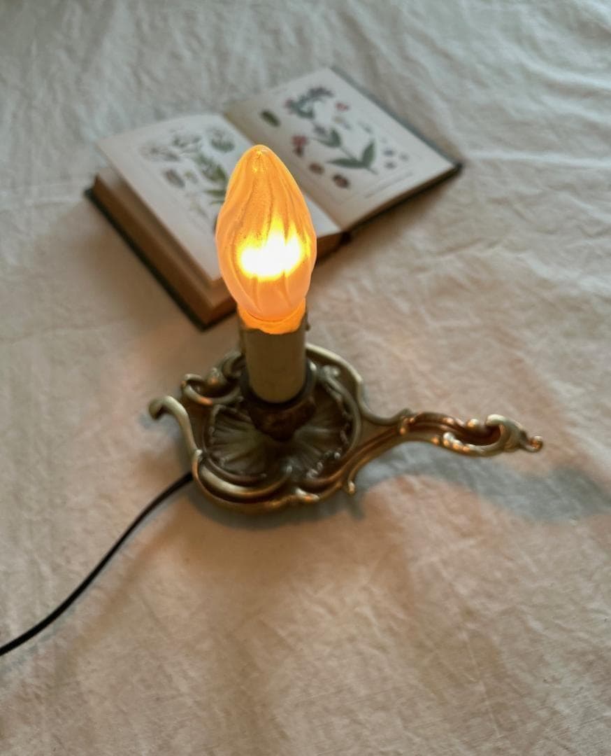 キャンドル ランプ 蝋燭 シャンデリア ブロカント フランスアンティーク