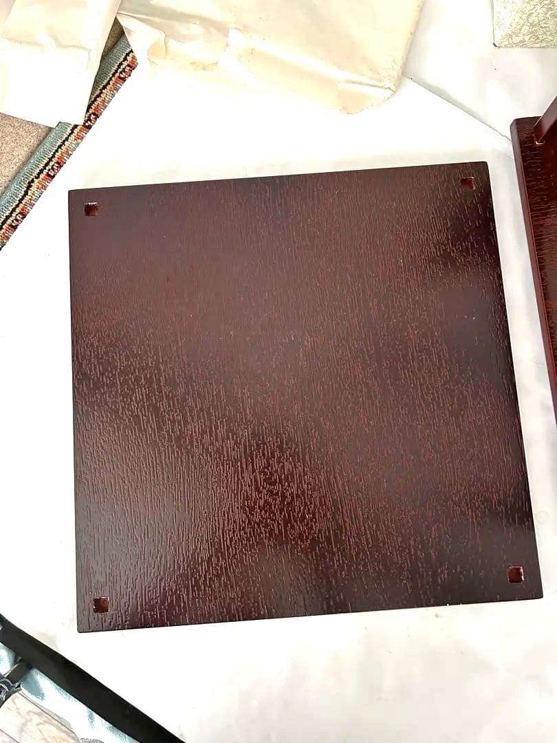 新品 茶道具吉野 組み立て式 8片 木製茶道具 格子状パネル付き - 工芸