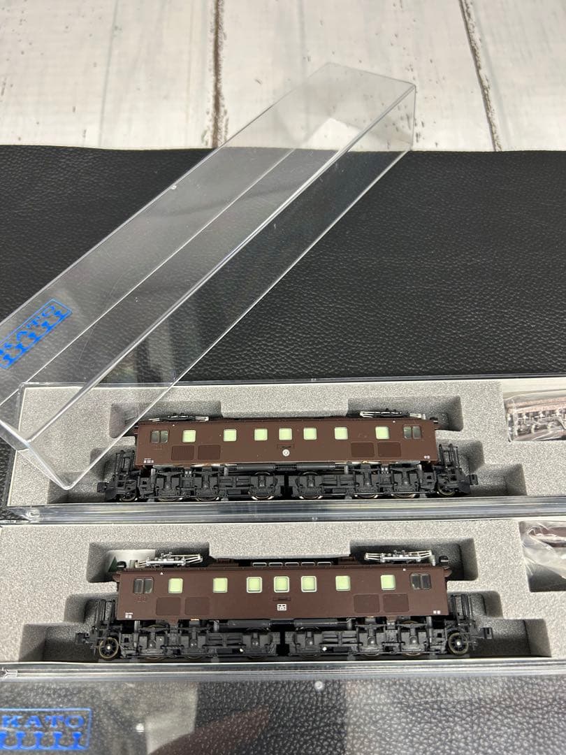 KATO EF15 3062-1.2 標準形.最終形 2両セット 茶 Nゲージ