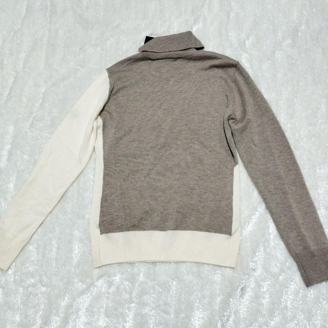 新品DESCENTEGOLFタートルネックニットセーターМ