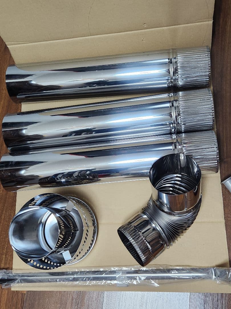 新品　ホンマ製作所　ステンレスストーブコンロセット APS-48DX　薪ストーブ