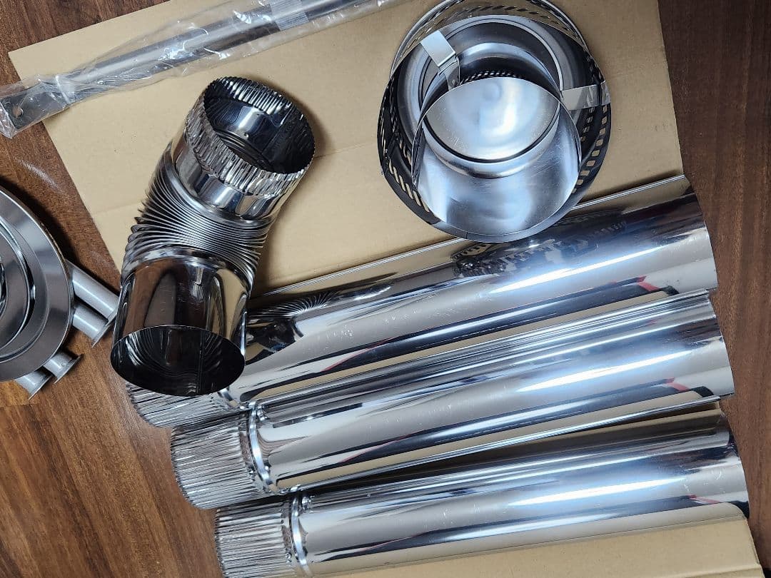 新品　ホンマ製作所　ステンレスストーブコンロセット APS-48DX　薪ストーブ