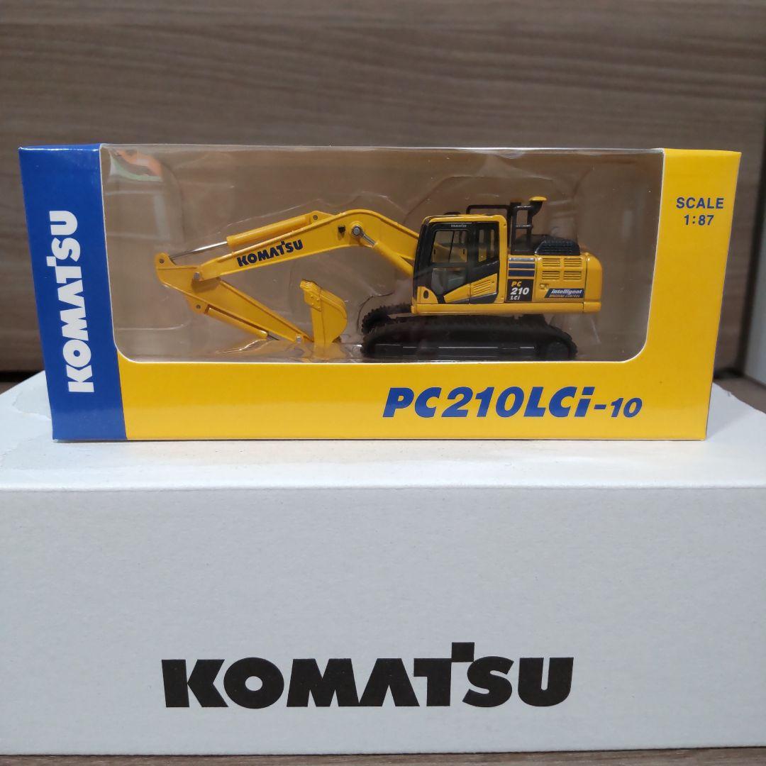 コマツ KOMATSU　オリジナルミニチュア　10点セット