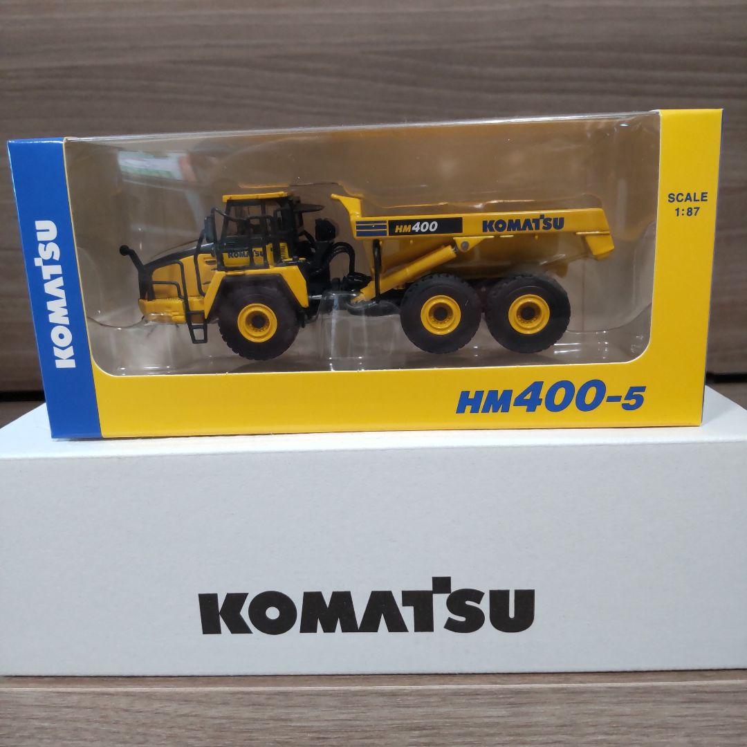 コマツ KOMATSU　オリジナルミニチュア　10点セット