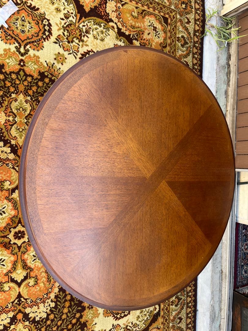 マルニ 地中海 ラウンドテーブル 2人用 丸テーブル インテリア アンティーク