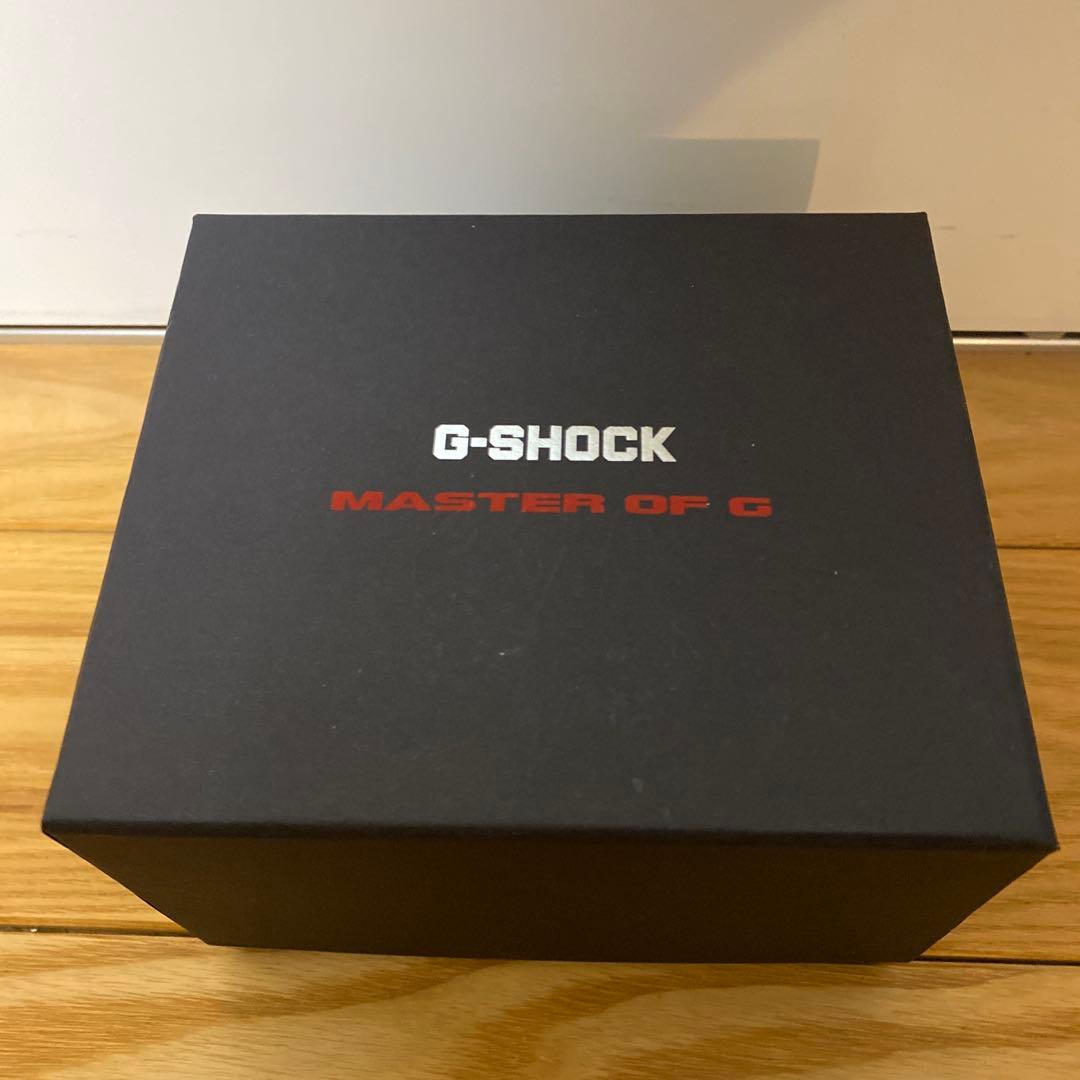 G-SHOCK MASTER OF G ブラック腕時計
