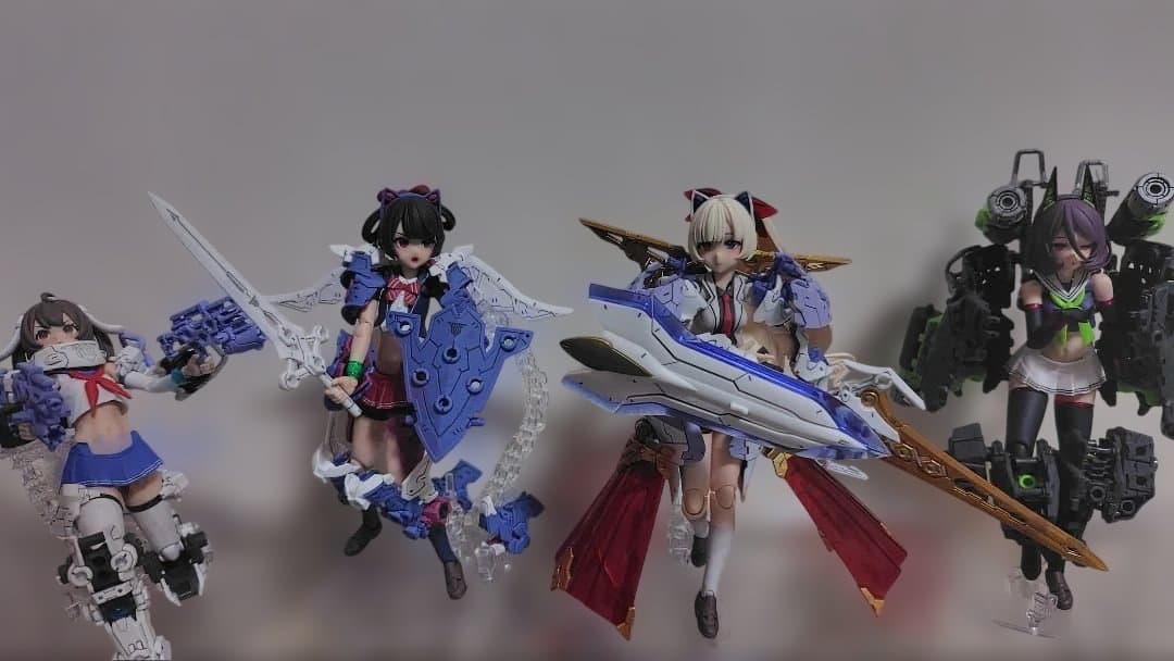 メガミデバイス バスタードール PUNI☆MOFU M.S.G 計19点