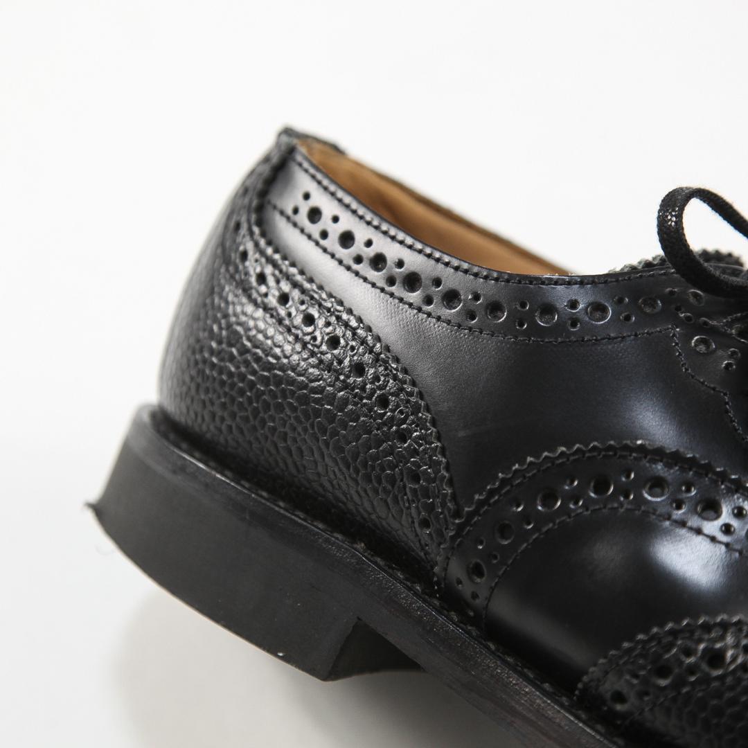 SANDERS Full Brogue Ghillie ギリーシューズ 26cm