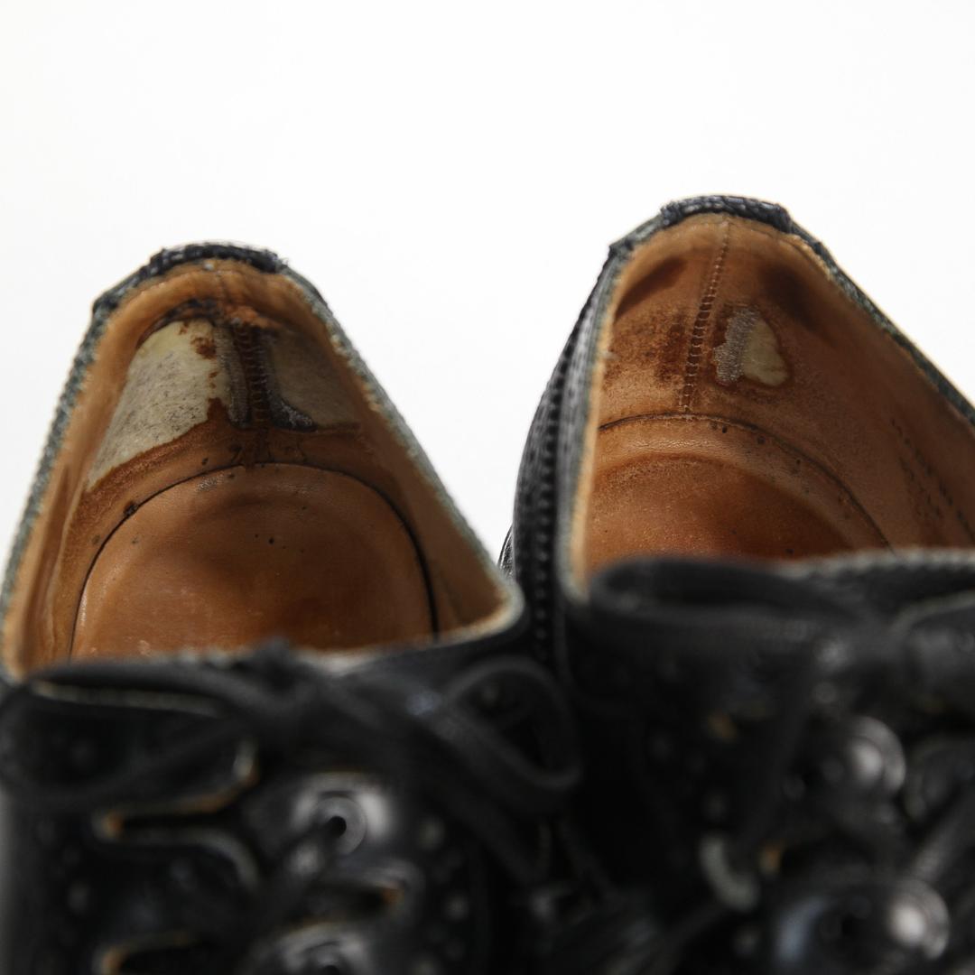 SANDERS Full Brogue Ghillie ギリーシューズ 26cm
