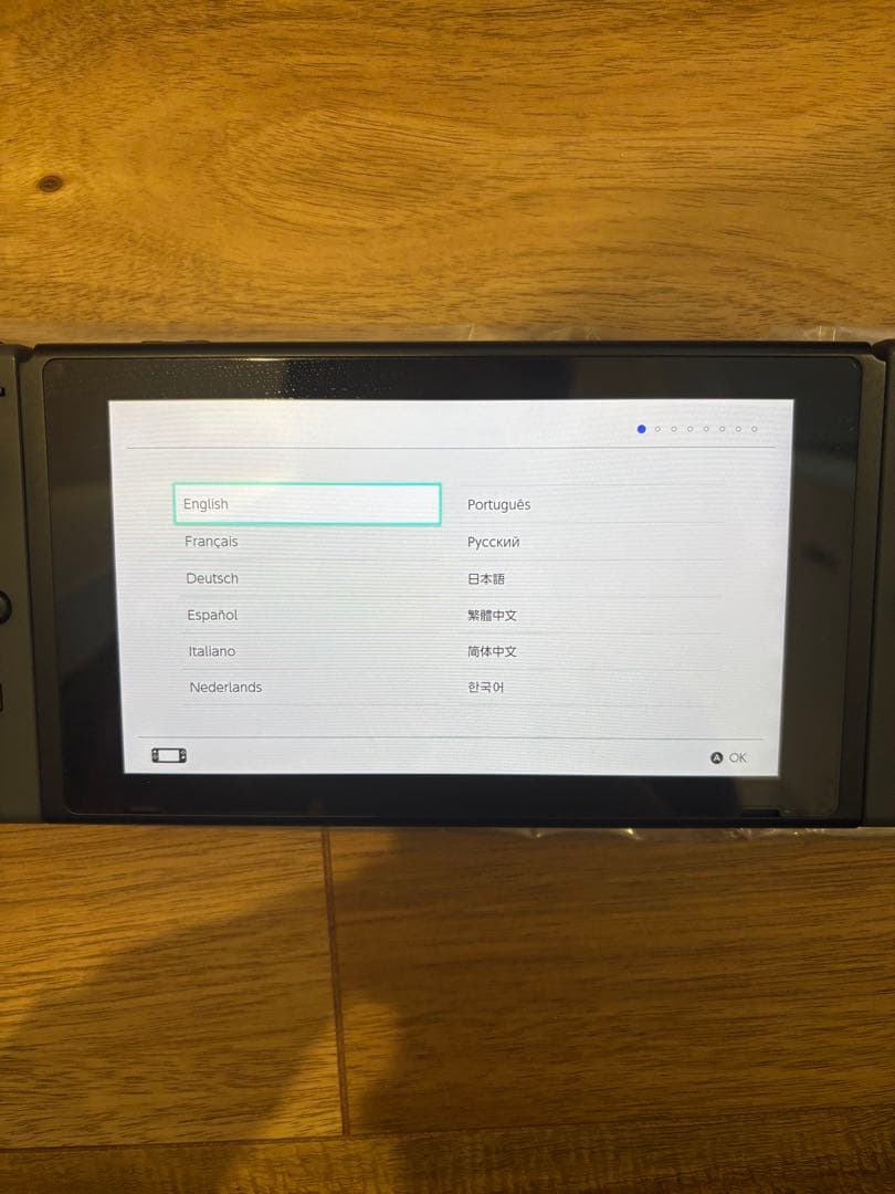 【美品】Nintendo Switch 本体 グレー バッテリー強化版