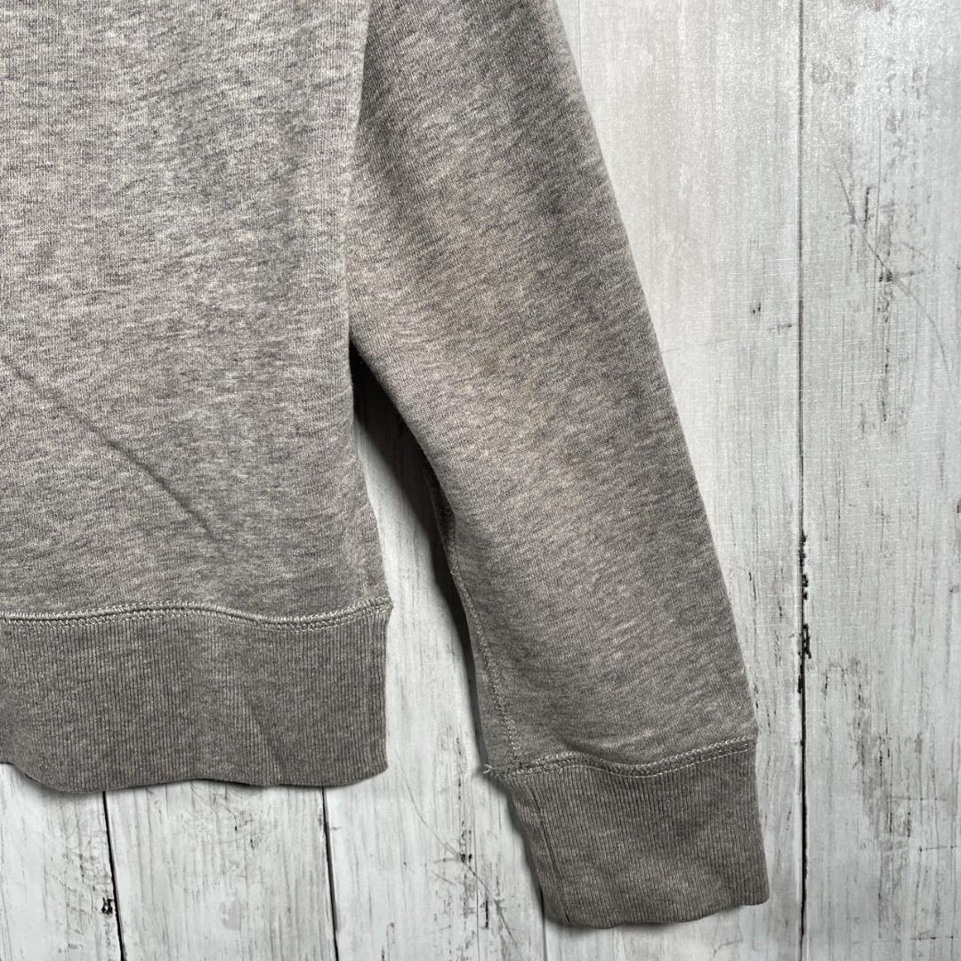 ポロラルフローレン ジップアップ スウェット フーディー パーカー M グレー