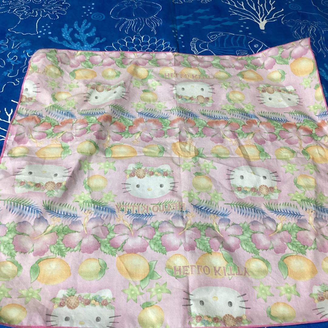 3467ハローキティハワイハンカチ