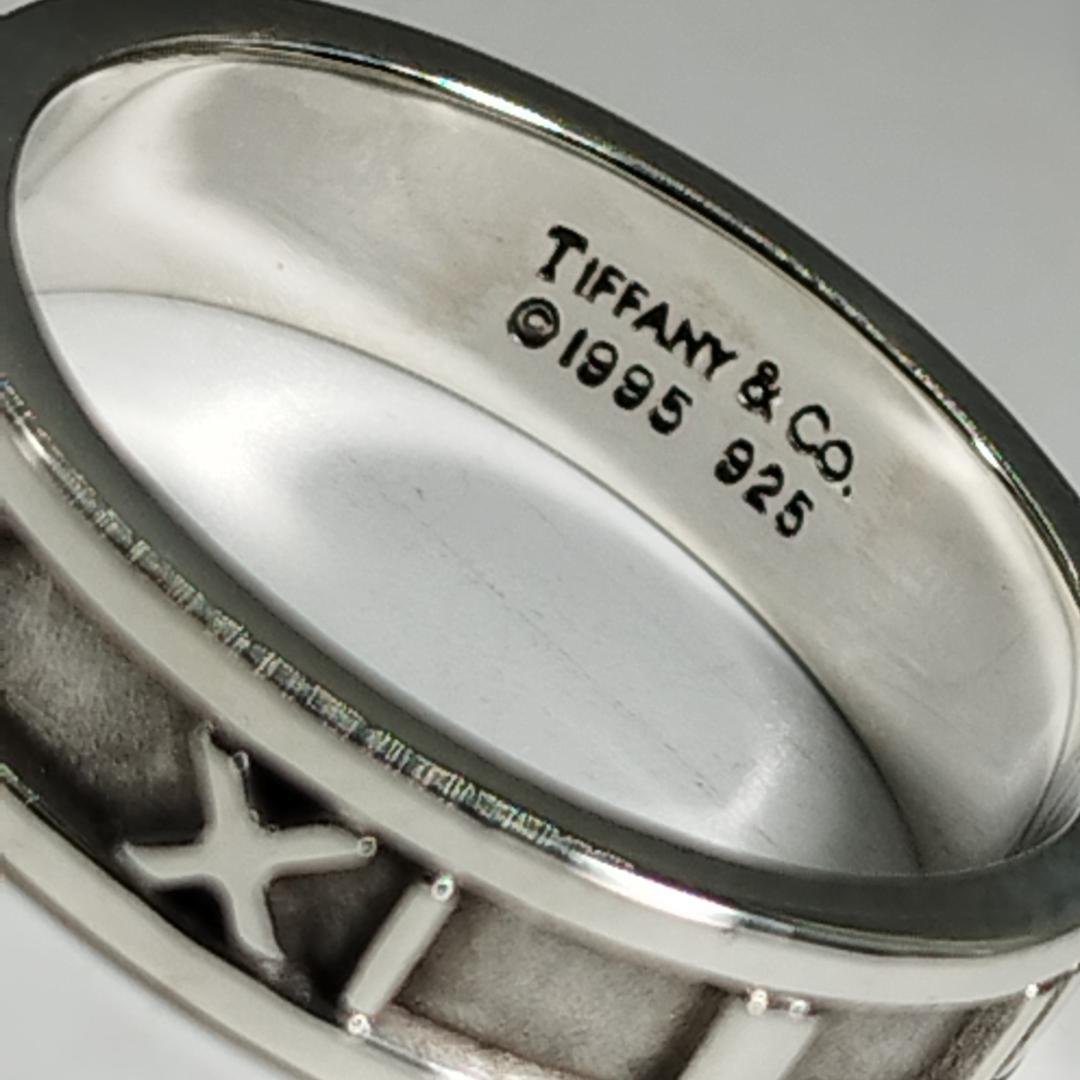新品仕上　Tiffany&Co ティファニー　アトラス　リング　＃２３　シルバー