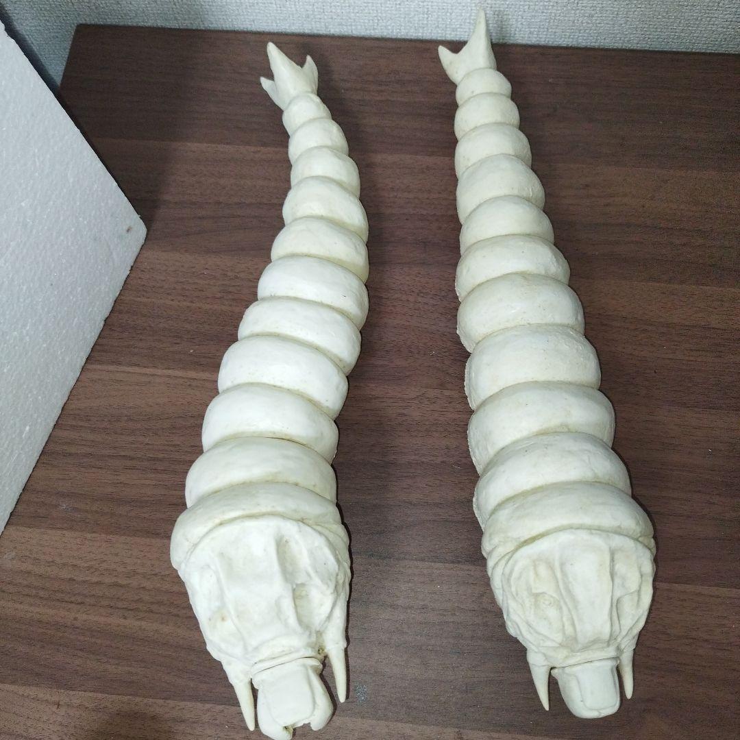 パラダイス　モスラ幼虫　2体セット　ソフビキット　ガレージキット