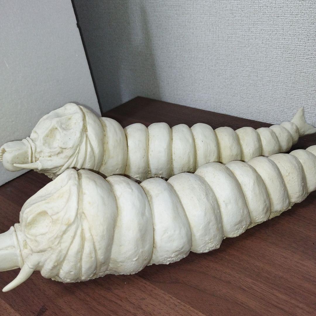 パラダイス　モスラ幼虫　2体セット　ソフビキット　ガレージキット